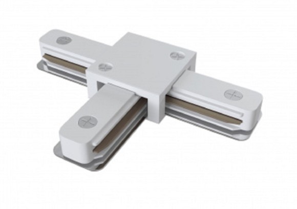 Коннектор T-образный для однофазного шинопровода Эра TR-1PA-СT-WH Б0054467