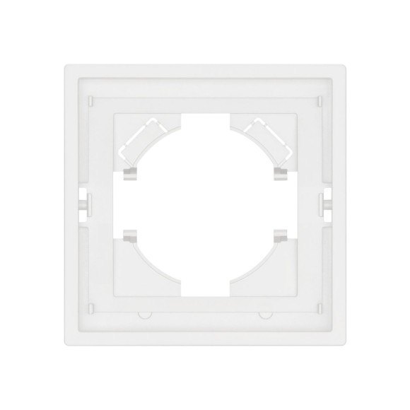 Рамка пластиковая на 1 пост Arlight FRM-TENDO-SFPL-1-WH 054645
