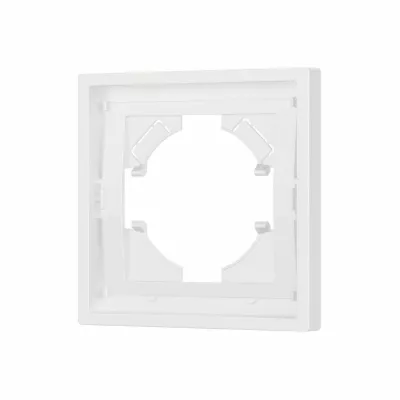Рамка пластиковая на 1 пост Arlight FRM-TENDO-SFPL-1-WH 054645