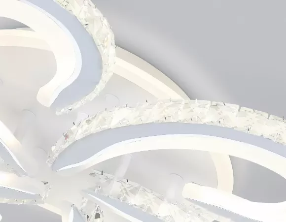 Потолочная люстра Ambrella Light Acrylica Ice FA1703, 3000, 6400