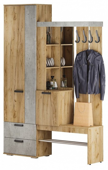 Стенка для прихожей Трамп BTS_00-00130892