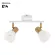 Спот Arte Lamp Falena A3117PL-2WH, Белый, Металл, Стекло