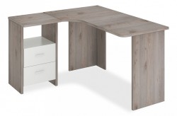 Стол письменный Домино Лайт СКЛ-Угл130 MER_SKL-Ugl_130_NBE_LEV