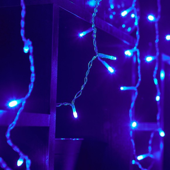 Уличная гирлянда Uniel ULD-B12006-195/TTK BLUE IP44 UL-00010882