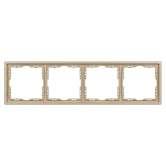 Рамка пластиковая Arlight FRM-NOBE-SFPL-4-GD 054225