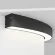 Радиусный профиль Maytoni Led strip ALM-3535R-B-D-90°-0.8M, Черный, Алюминий, Германия