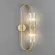 Настенный светильник Lumion Toronto 6560/2W, Золото, Прозрачный, Металл