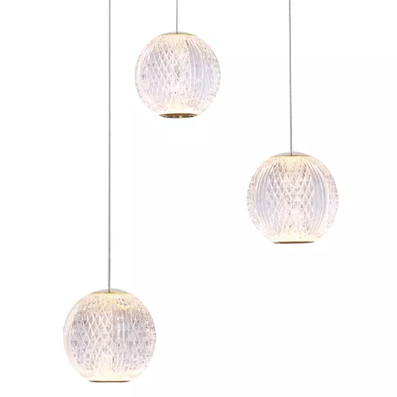 Подвесной светильник Delight Collection MD20001012 MD20001012-7A gold, Золото, Прозрачный, Металл, крупный план Подвесной светильник Delight Collection MD20001012 MD20001012-7A gold, Золото, Прозрачный, Металл, крупный план
