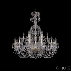 Подвесная люстра Bohemia Ivele Crystal 1402/12+6/300/XL-90 G