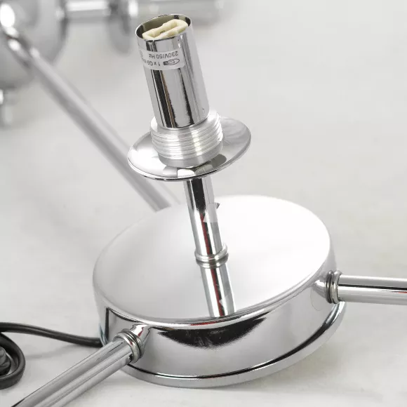 Люстра на штанге Lussole Topgrade Hartwell LSP-8392, Хром, Прозрачный, Металл