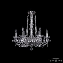 Подвесная люстра Bohemia Ivele Crystal 1402/6/195/h-58 Ni