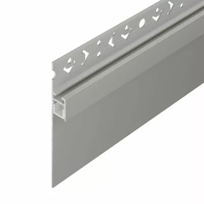 Профиль-плинтус для светодиодных лент и линеек Arlight ARH-PLINTUS-50-FANTOM-3000 RAL7044 (Алюминий) 041776