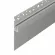 Профиль-плинтус для светодиодных лент и линеек Arlight ARH-PLINTUS-50-FANTOM-3000 RAL7044 (Алюминий) 041776