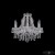 Подвесная люстра Bohemia Ivele Crystal 1403/8/141 Ni