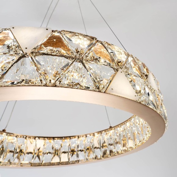 Подвесная светодиодная люстра Modelux ML.6982.600P GD