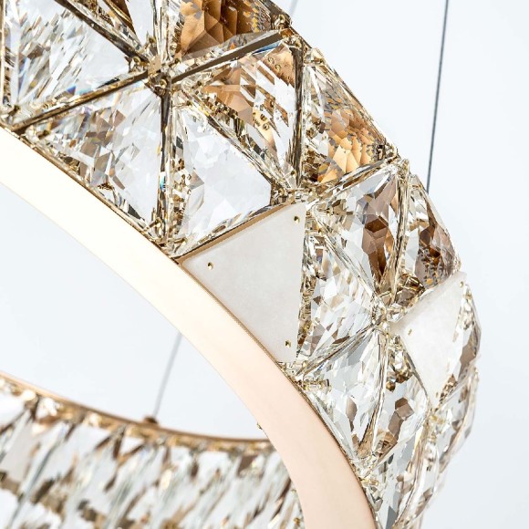 Подвесная светодиодная люстра Modelux ML.6982.600P GD