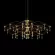 Подвесная люстра Loft IT Mira 10586/900 Gold Asfour, 3000, Теплый белый
