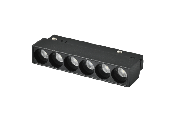 Трековый магнитный светильник iLedex Vision 4822-002-L120-6W-38DG-3000K-BK