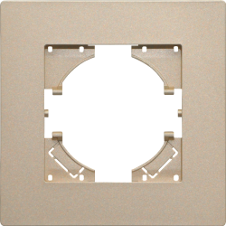 Рамка пластиковая на 1 пост Arlight FRM-PERIO-PL-1-GD 049691