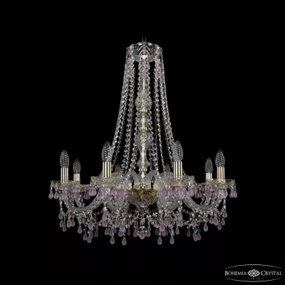 Подвесная люстра Bohemia Ivele Crystal 1410/8/240/h-74 G V7010