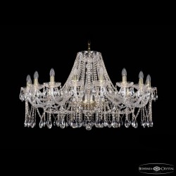 Подвесная люстра Bohemia Ivele Crystal 1413/18/400 G