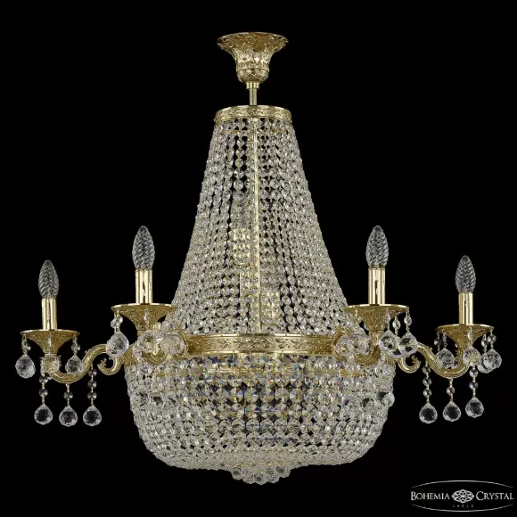 Потолочная люстра Bohemia Ivele Crystal 2128H201/6/70IV G Потолочная люстра Bohemia Ivele Crystal 2128H201/6/70IV G