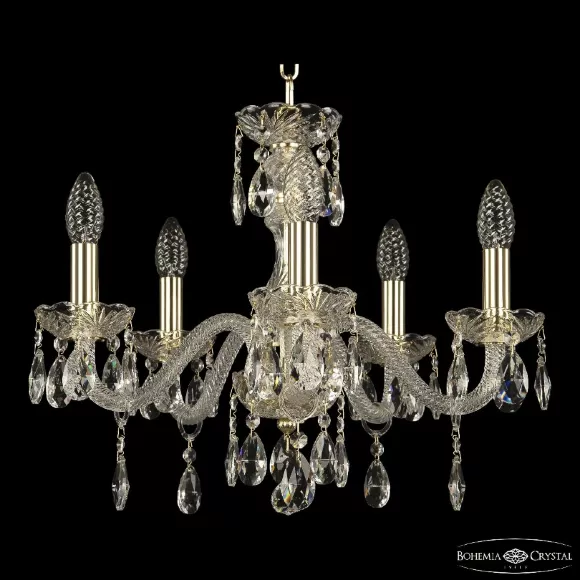 Подвесная люстра Bohemia Ivele Crystal 117/5/165 G Подвесная люстра Bohemia Ivele Crystal 117/5/165 G