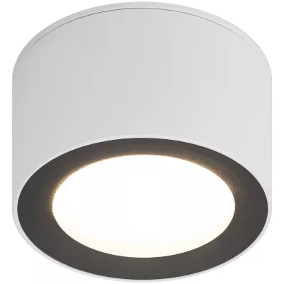 Накладной светильник Эра OL28 WH/BK Б0055581