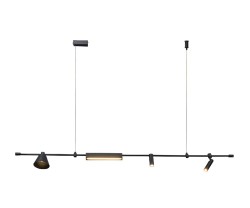 Подвесная светодиодная люстра Kink Light Ристо 07616-150L,19