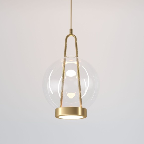 Подвесной светильник Eurosvet Frasco 50267/1 LED латунь a069344