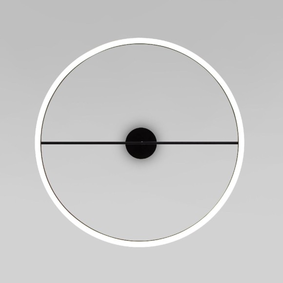 Подвесная светодиодная люстра с пультом управления Eurosvet Over 90323/1 черный