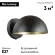 Бра Lumion Kent 5293/1W, Черный, Металл, Лофт стиль