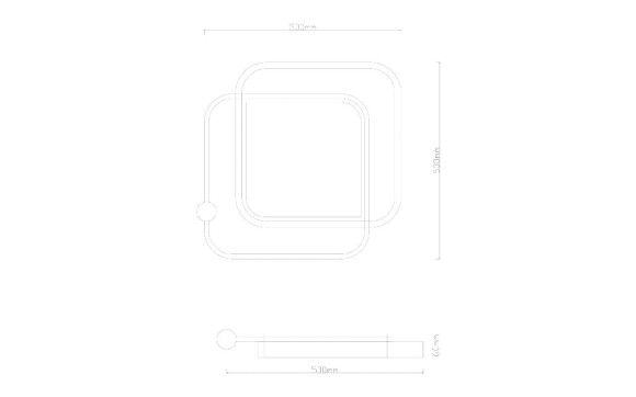 Потолочная светодиодная люстра с пультом управления Arte Lamp Albireo A2658PL-58GO