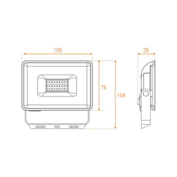 Прожектор Wolta WFL-20W/06