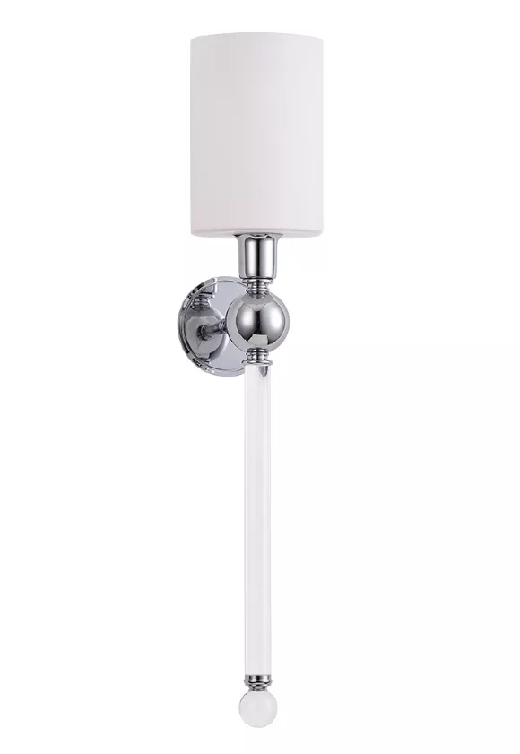 Бра Crystal Lux MIRABELLA AP1 CHROME/WHITE Бра Crystal Lux MIRABELLA AP1 CHROME/WHITE