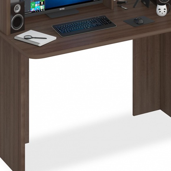 Стол компьютерный Домино Lite СКЛ-Прям120Р+НКЛ-120 MER_SKL-Pryam120Rbez_tumby-NKL-120_SH