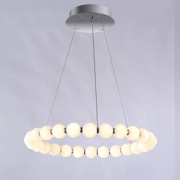 Подвесная светодиодная люстра Delight Collection Illuminati MD19001033-1A chrome