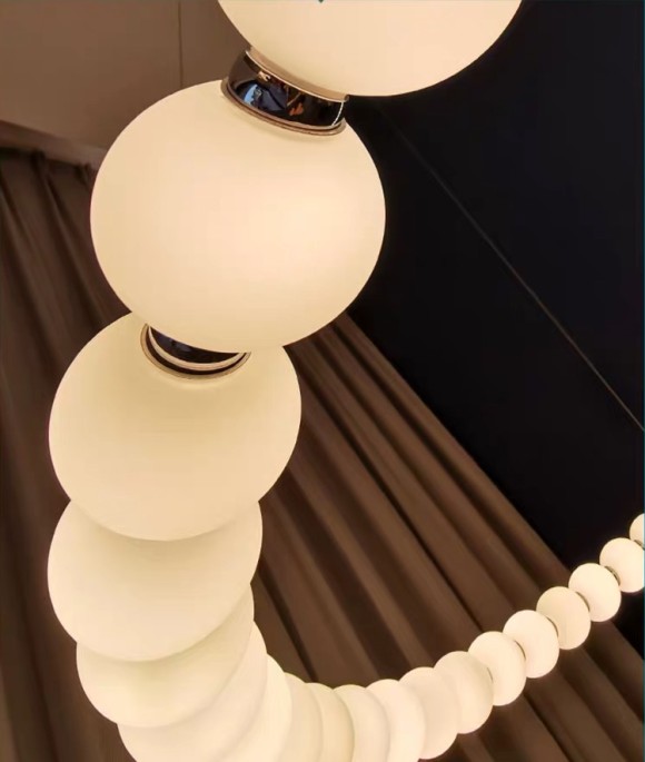 Подвесная светодиодная люстра Delight Collection Illuminati MD19001033-1A chrome