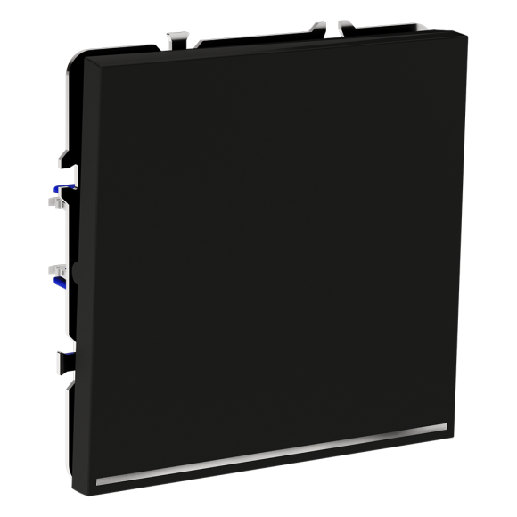 Проходной переключатель одноклавишный с подсветкой Voltum S70 VLS010408