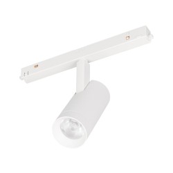 Трековый магнитный светильник Arlight MAG-ORIENT-SPOT-R45-12W Warm2700 (WH, 50 deg, 48V) 053724