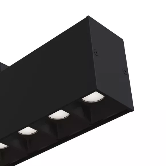 Трековый светильник Maytoni Track lamps TR014-2-10W3K-B, Черный, Теплый белый, Алюминий Трековый светильник Maytoni Track lamps TR014-2-10W3K-B, Черный, Теплый белый, Алюминий