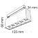Трековый светильник Maytoni Track lamps TR014-2-10W3K-B, Черный, Теплый белый, Алюминий, вид снизу