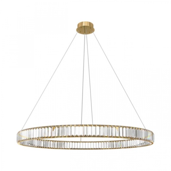 Подвесная светодиодная люстра Loft IT Crystal ring 10135/1000 Gold