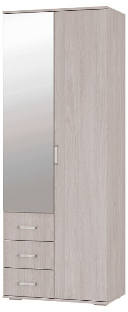 Шкаф платяной Белла BTS_00-00103903