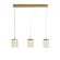 Подвесной светильник Delight Collection MD25020403-3B2 Satin gold
