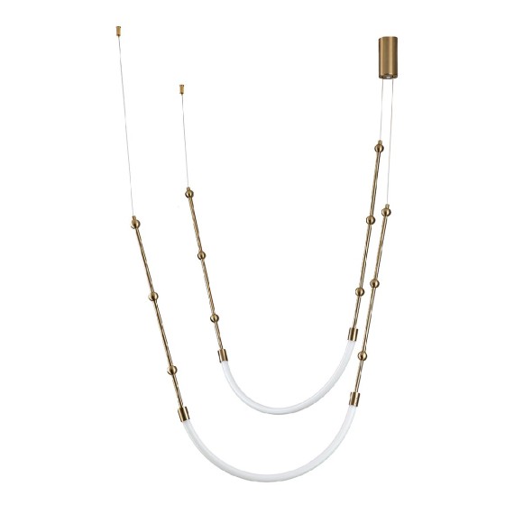 Подвесная светодиодная люстра с пультом управления Indigo Corda V000063L