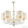 Подвесная люстра Arte Milano Florentia-8857 308857/6 Wh/Gd