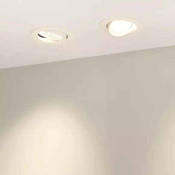 Встраиваемый светильник Arlight LTD-Polar-Turn-R105-10W Warm3000 032867 Встраиваемый светильник Arlight LTD-Polar-Turn-R105-10W Warm3000 032867