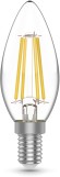 Светодиодная филаментная лампа Gauss Basic Filament E14 5W 4000K свеча 50312252