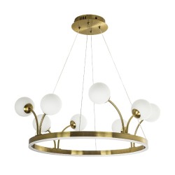 Подвесная светодиодная люстра Modelux MS.1535.8 BS